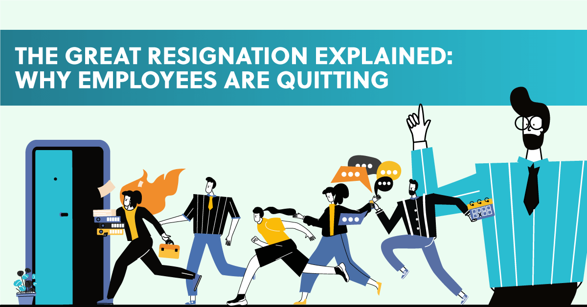 the great resignation featured illustration